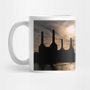 Battersea Power Station River Thames London Mug